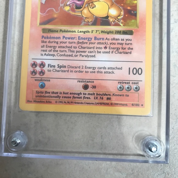 Base set shadowless Charizard - Picture 6 of 6
